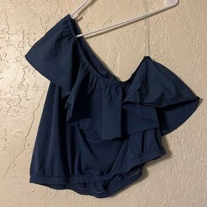 Blue when shoulder top